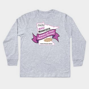 American Teen Princess Pagaent Kids Long Sleeve T-Shirt